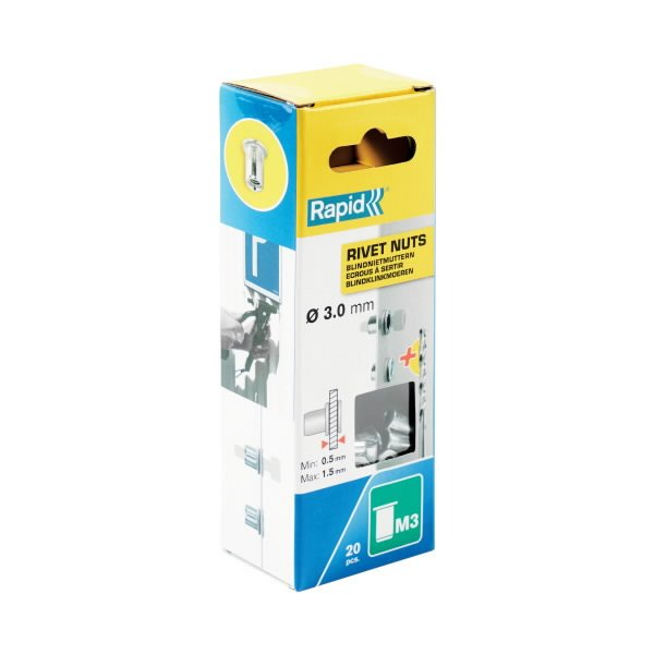 Keermeneet M3 20tk +puur, Rapid