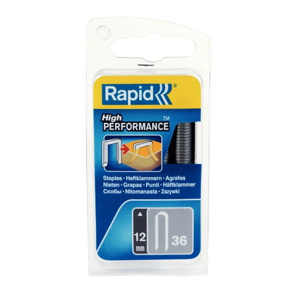 Klambrid juhtmele, 864tk,12mm,blister 36/12, Rapid