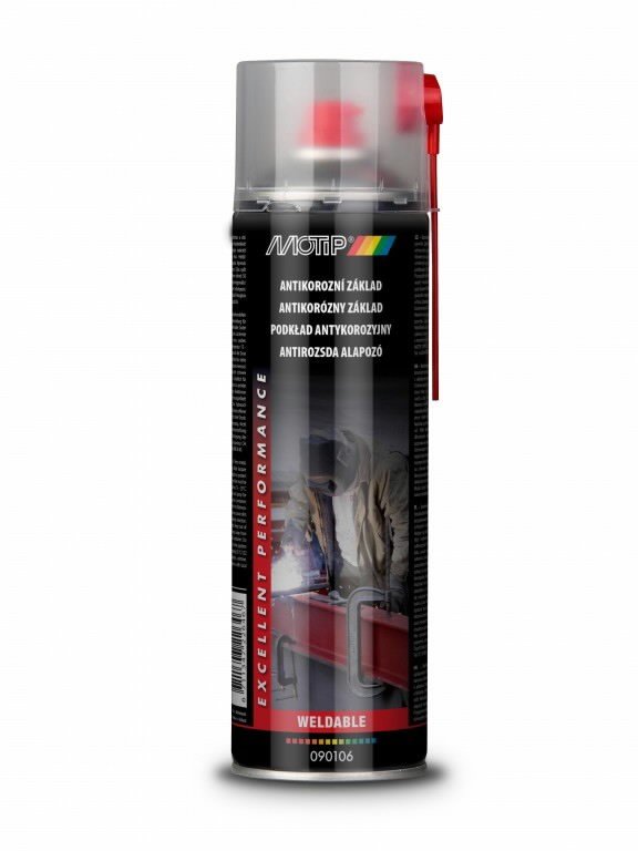 Kruntvärv Anti Corrosion punane 500ml, Motip