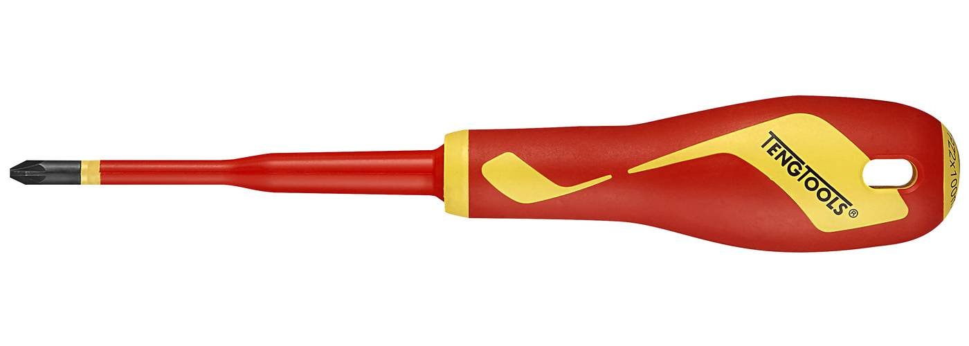 Kruvits Pozidriv-ristpesale Teng Tools MDV762N / MDV764N SCREWDRIVER 1000V - PZ2X100