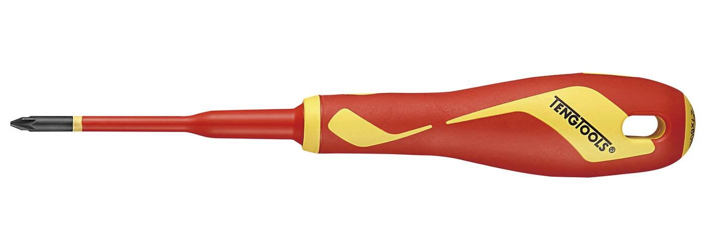 Kruvits Pozidriv-ristpesale Teng Tools MDV762N / MDV764N SCREWDRIVER 1000V - PZ2X100
