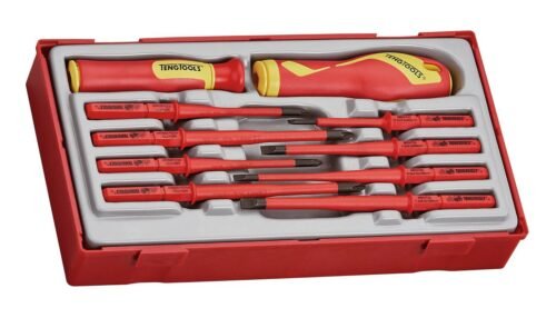 Kruvitsakomplekt 1000V TTV710N Teng Tools | Käsitööriistad>Kruvikeerajad>Kruvikeerajate komplektid | Teng Tools | Trollo.ee | Üle 10 000 toote