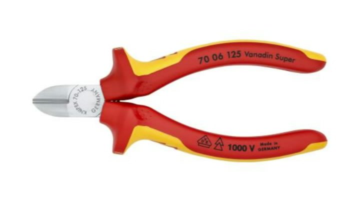 Külglõiketangid VDE 125mm, Knipex