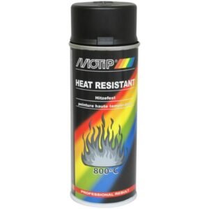 Kuumakindel värv Thermo Spray 800°C must 400ml