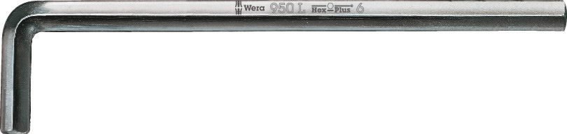 L-kuuskant 950 L kroom 6.0x180, Wera