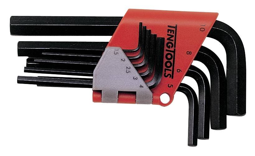 L- kuuskantvõtmete komplekt 1479MMR mm-mõõt Teng Tools