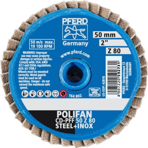 Lamellketas Mini-POLIFAN CD 50mm Z80 PFF