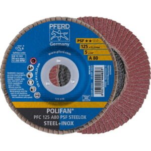 Lamellketas PSF STEELOX 125mm P80 PFC
