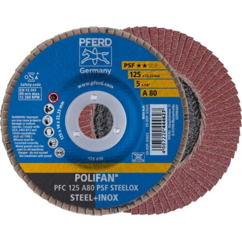 Lamellketas PSF STEELOX 125mm P80 PFC