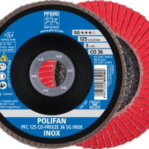 Lamellketas SG INOX CO-FREEZE 125mm P36 PFC