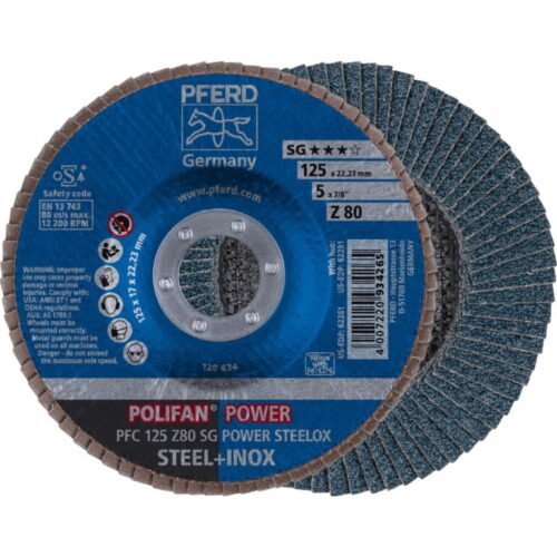 Lamellketas SG POWER STEELOX 125mm Z80 PFC