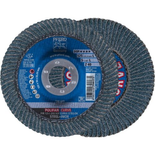 Lamellketas SGP CURVE STEELOX 125mm Z40 L PFR