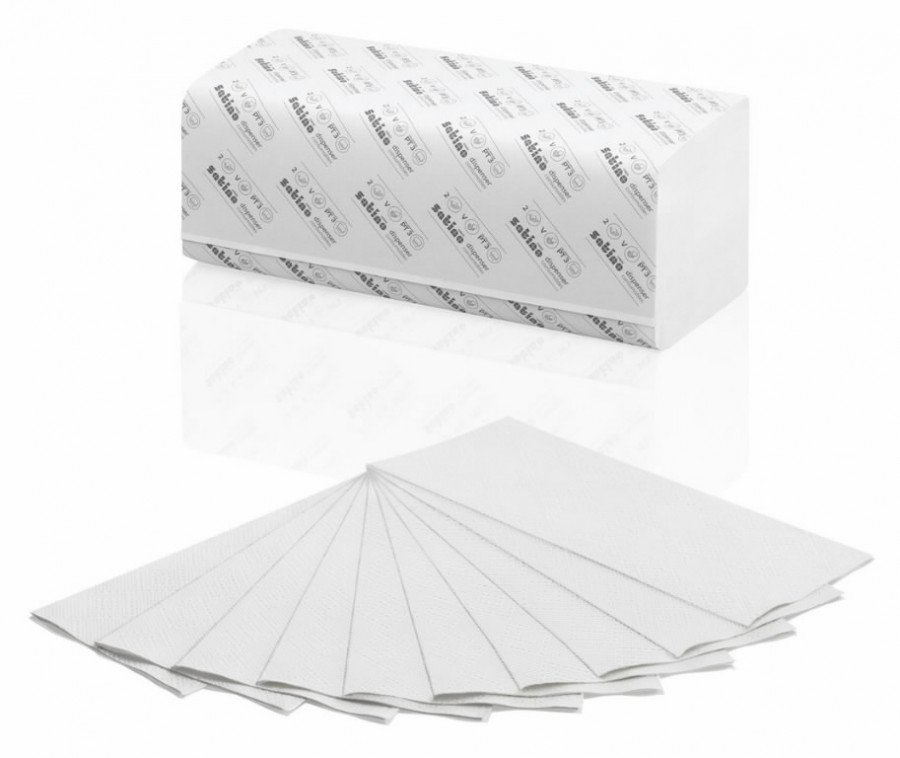 Lehtpaber Comfort/ 2-kihti/ 25x23 cm/ 3200 lehte PT3, Satino by WEPA