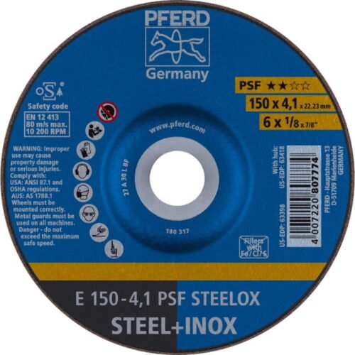 Lihvketas PSF STEELOX 150x4