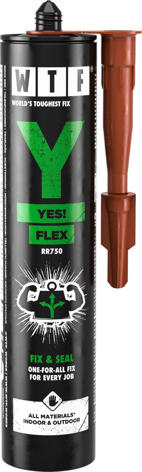Liimhermeetik WTF Y YES FLEX RED 310ML RR29 punane* | Määrdeained ja keemia | WTF | Trollo.ee | Üle 10 000 toote