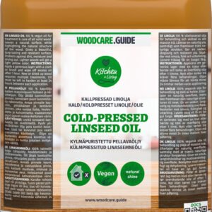 Linaseemneõli WOODCARE GUIDE 5l läbipaistev | Määrdeained ja keemia | Woodcare | Trollo.ee | Üle 10 000 toote