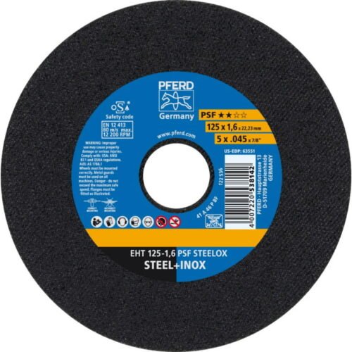 Lõikeketas PSF Steelox 125x1