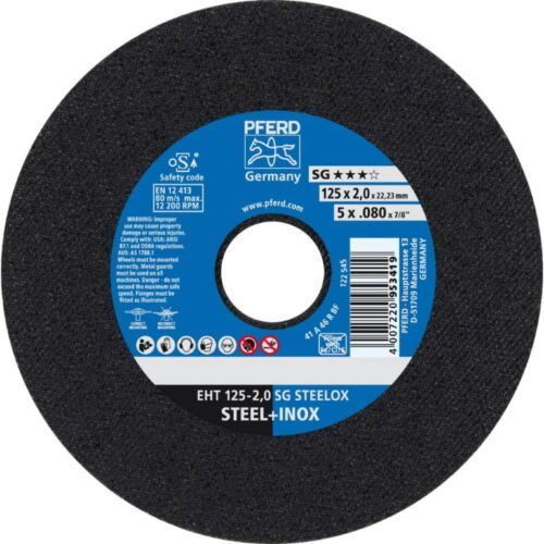 Lõikeketas SG Steelox 125x2mm