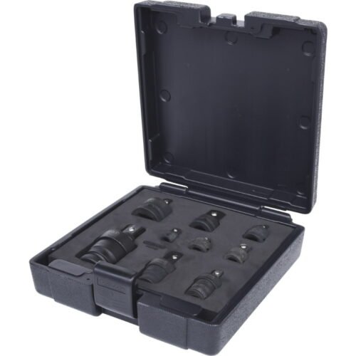 Löökadapterite ja kardaanide komplekt 1/4+3/8+1/2+3/4´´ 9-os