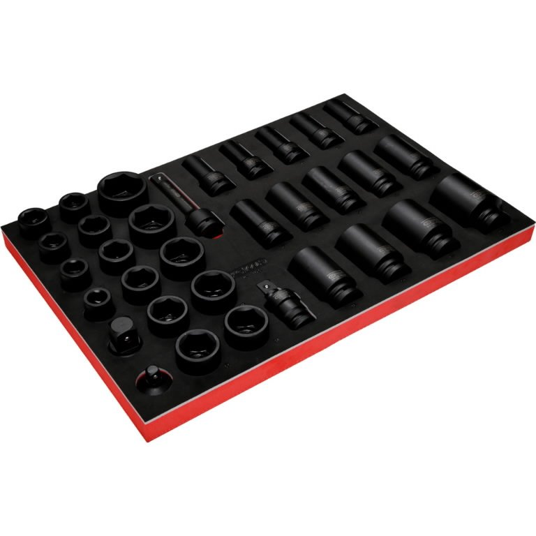 Löökpadrunite komplekt 3/4´´, 33 osa, M vahtmoodulis, KS Tools