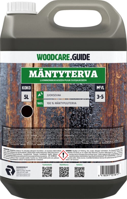 Männitõrva õli WOODCARE GUIDE 5l tumepruun | Määrdeained ja keemia | Woodcare | Trollo.ee | Üle 10 000 toote
