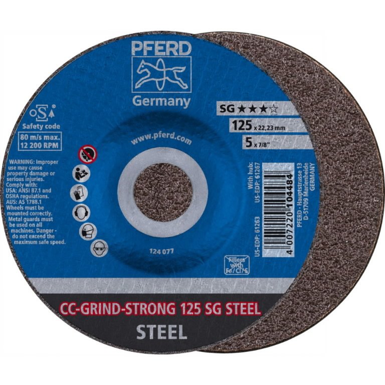 Metallilihvketas CC-GRIND-STRONG 125mm SG Steel, Pferd
