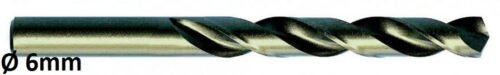 Metallipuur DIN338 HSSE-Co5 Ø6