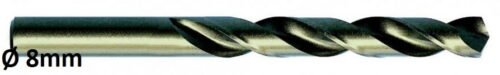 Metallipuur DIN338 HSSE-Co5 Ø8