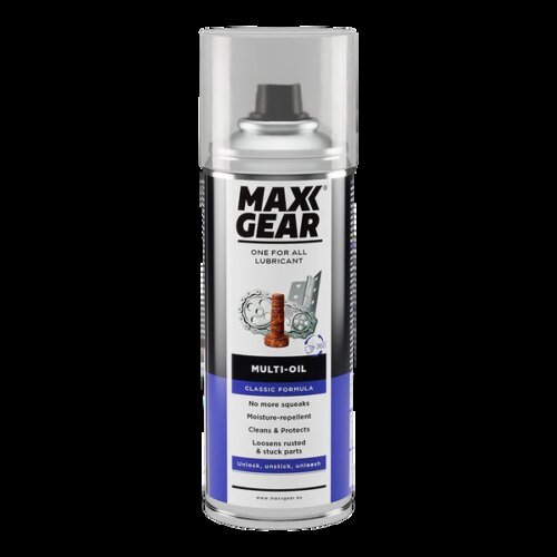Mitmeotstarbeline õli Multi Oil MAXX GEAR 360° 200ml | Määrdeained ja keemia>Tehnilised aerosoolid | MAXX GEAR | Trollo.ee | Üle 10 000 toote