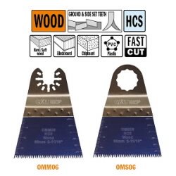 Multitööriista tera puidule 68mm Z14TPI Precision cut HCS, CMT