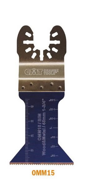 Multitööriista tera puidule ja metallile OMM15 45x48mm Z18TP 45x48mm Z18TPI BiM Co8