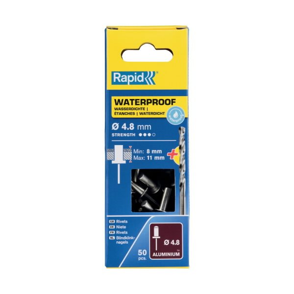Neet veekindel 4,8x14mm 50tk + Drill C, Rapid