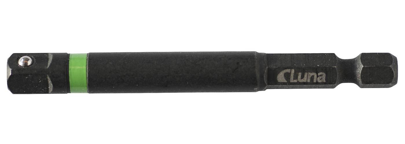Nelikantadapter 1/4''- 3/8' 75mm luna