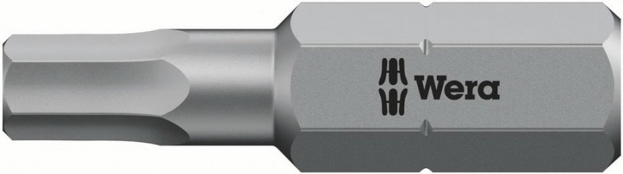 Otsak 1/4´´ 840/1 Z, HEX 2,0x25, Wera
