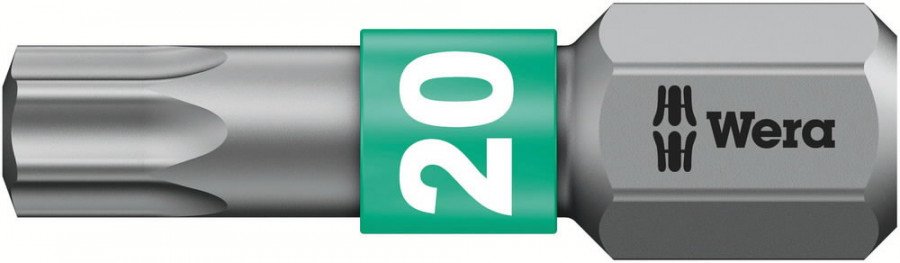 Otsak 1/4´´ 867/1 BTZ TORX TX 20x25, Wera