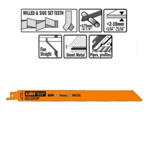 Otssaetera metallile 5tk/pakis BiM Co8 205x1