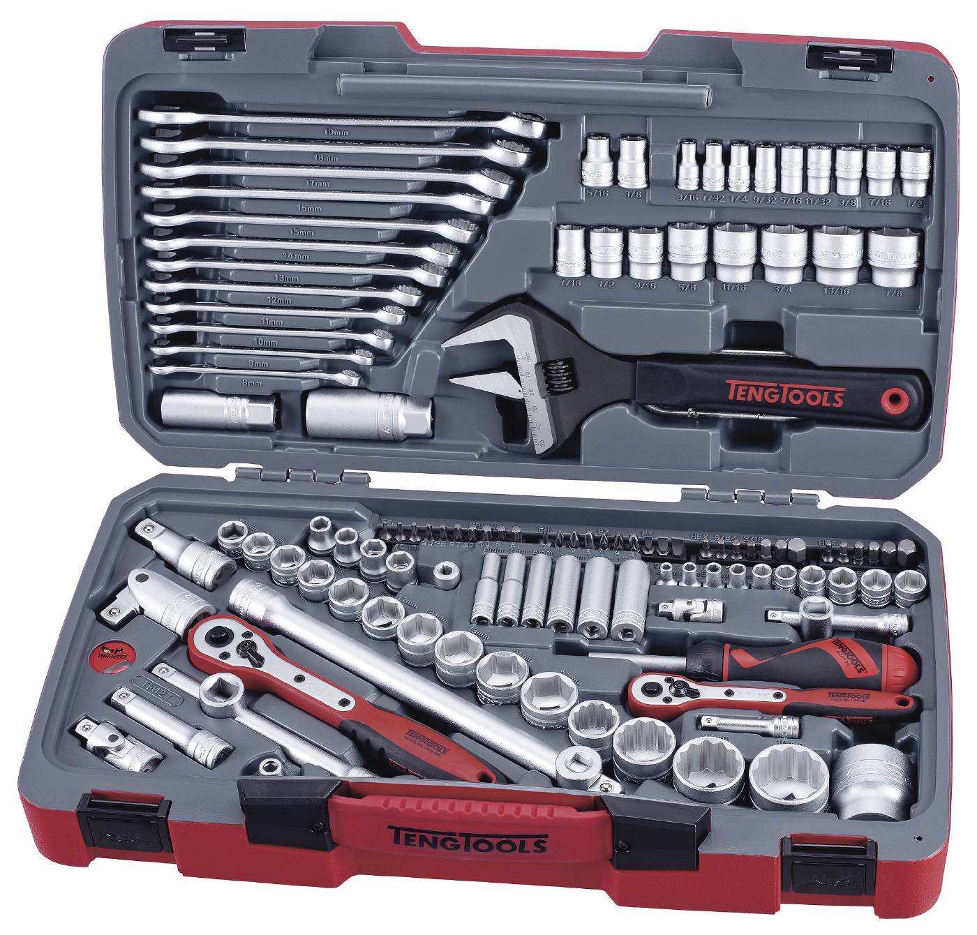 Padrunvõtmekomplekt 127osaline TengTools TM127