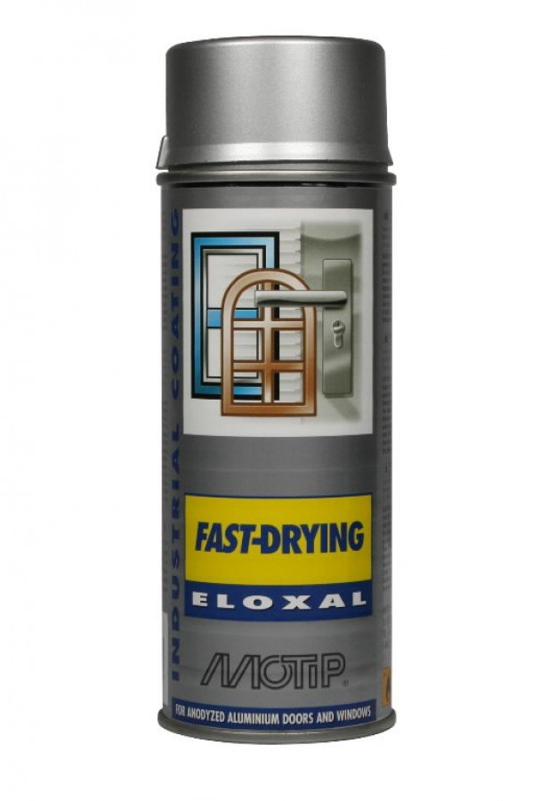 Parandusvärv Eloxalspray Silver 400ml, Motip