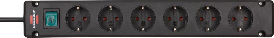 Pikendusjuhe 230 V IP20 3m black, Brennenstuhl
