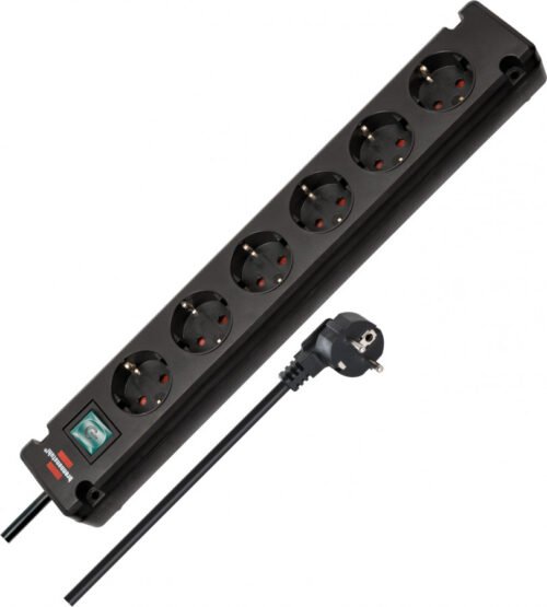 Pikendusjuhe 230 V IP20 3m black