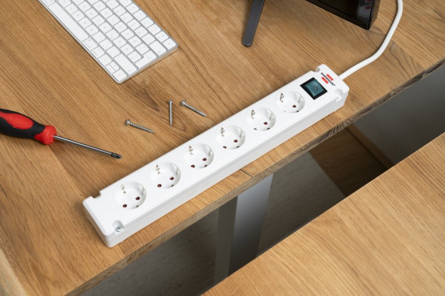 Pikendusjuhe 230 V IP20 3m white, Brennenstuhl