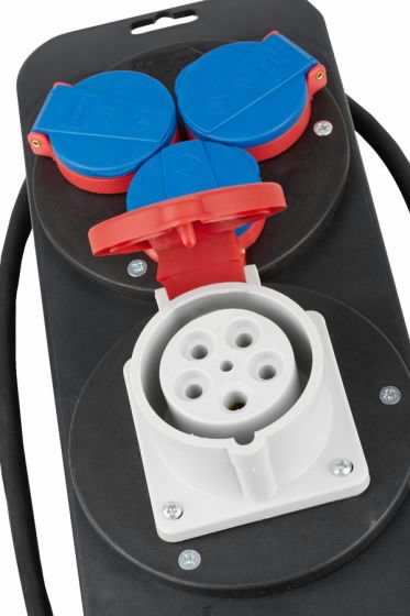 Pikendusjuhe 2m 1CEE400V+3x230V H07RN-F 5x1,5 16A kummikaabe, Brennenstuhl
