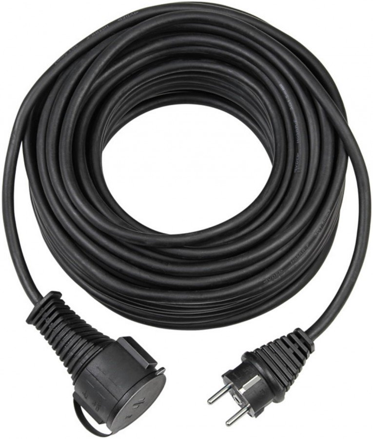 Pikendusjuhe lahtine H05RR kummikaabel 10m, 230V, F3G1,5mm2, Brennenstuhl