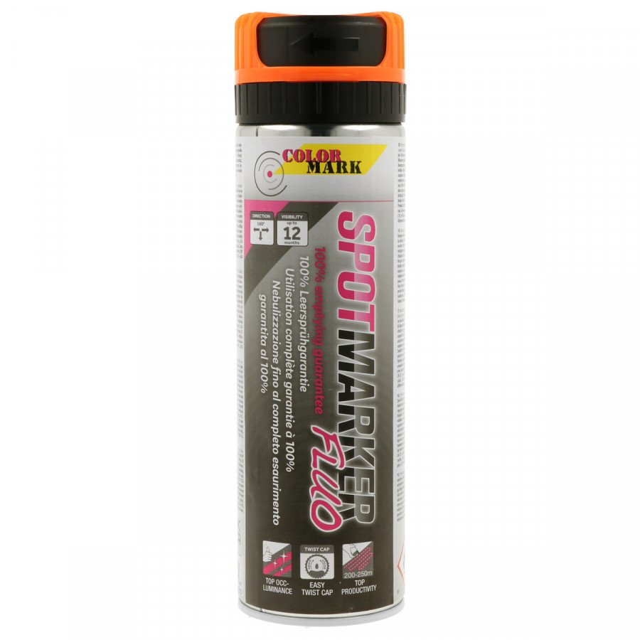 Pinnasemarker Spotmarker FLUO oranz 500ml, Motip