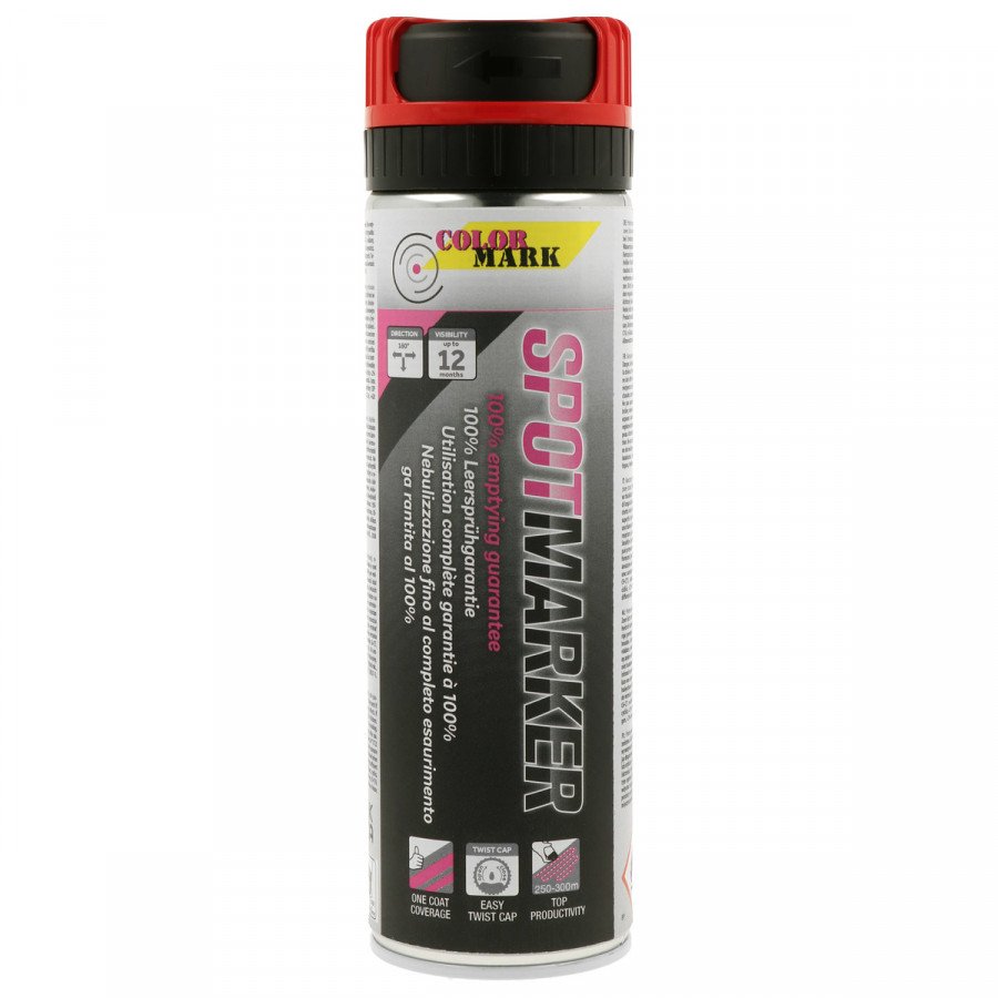Pinnasemarker Spotmarker punane 500ml, Motip