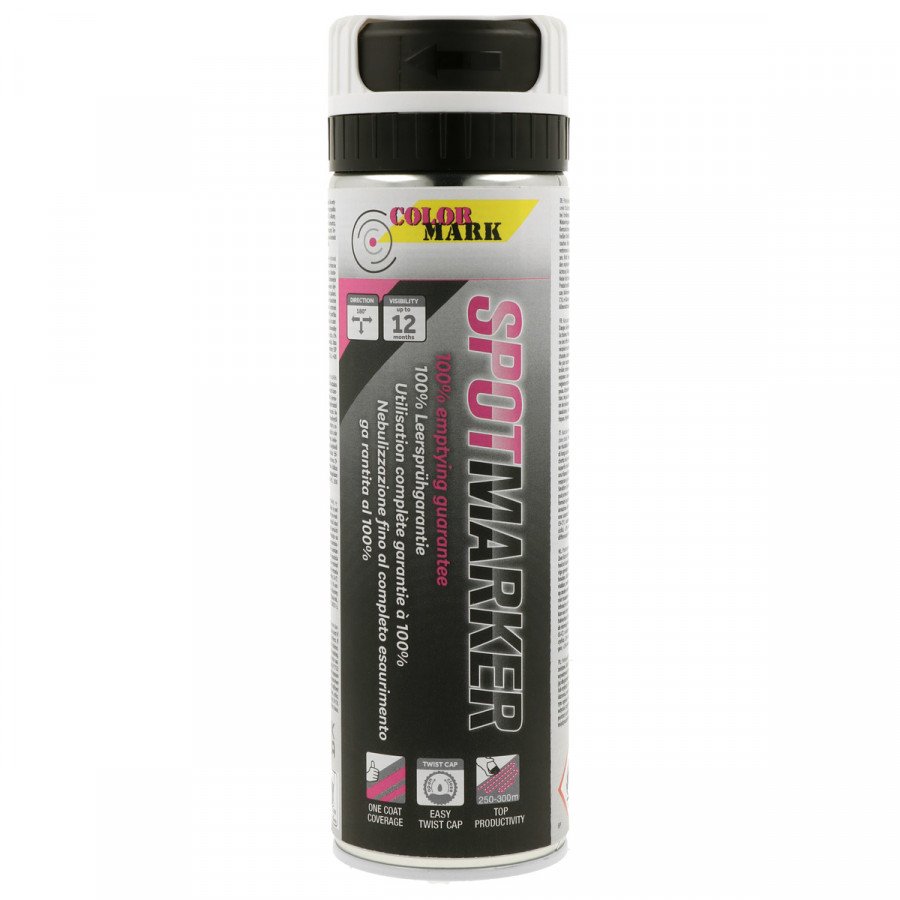 Pinnasemarker Spotmarker valge 500ml, Motip