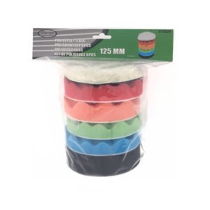 Poleerimise komplekt 125mm 6-osaline | Tarvikud>Lihvimistarvikud>Muud lihvimistarvikud | Benson Tools | Trollo.ee | Üle 10 000 toote