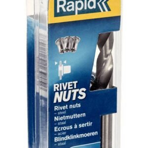 RIVET NUTS M4 20PCS BLISTER | Tarvikud>Kinnitusvahendid>Klambrid | Rapid | Trollo.ee | Üle 10 000 toote