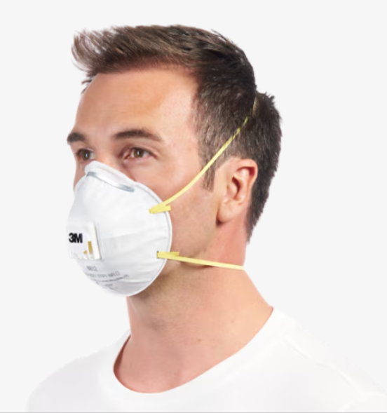 Respiraator 8812 klapiga, jaepakend FFP1, 3M
