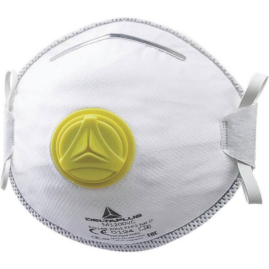 Respiraator, FFP2, klapiga M1200V ( 10 tk-i pakis ), Delta Plus